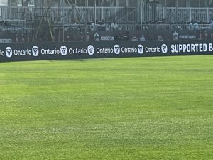 Empty stands on Day 2 of GT20 Canada