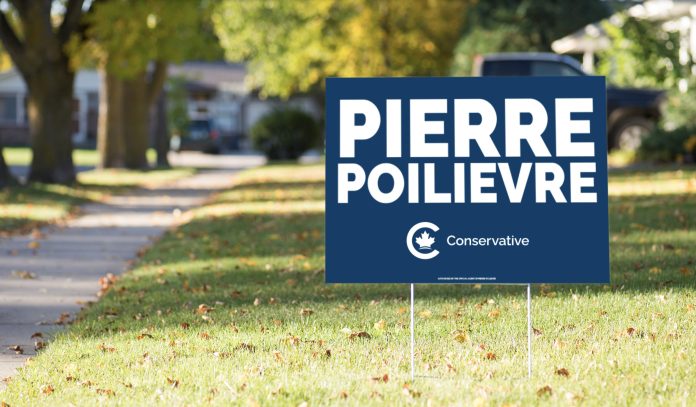 Pierre Poilievre Lawn Sign